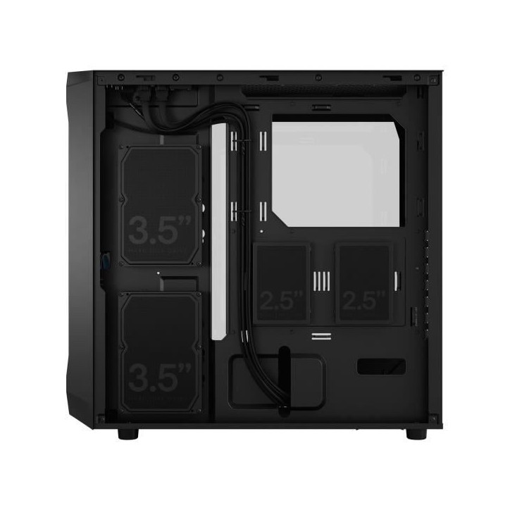 Boîtier PC FRACTAL DESIGN Focus 2 RGB Black TG Clear Tint