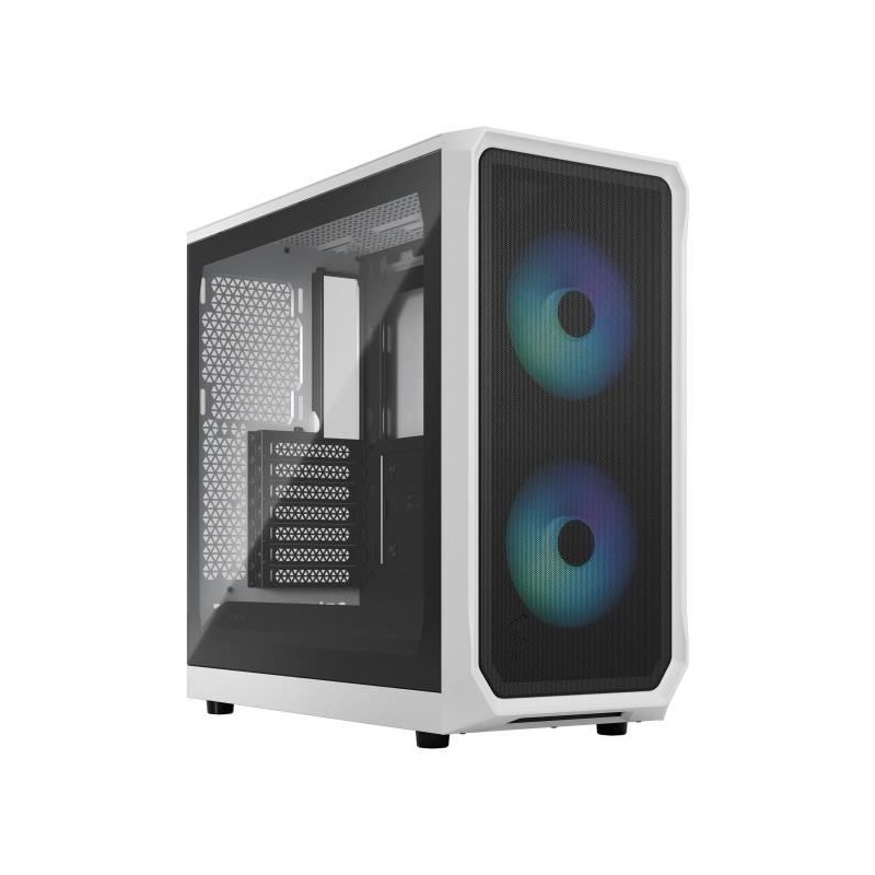 Boîtier PC FRACTAL DESIGN Focus 2 RGB White TG Clear Tint Boîtier PC FRACTAL DESIGN Focus 2 RGB White TG Clear Tint