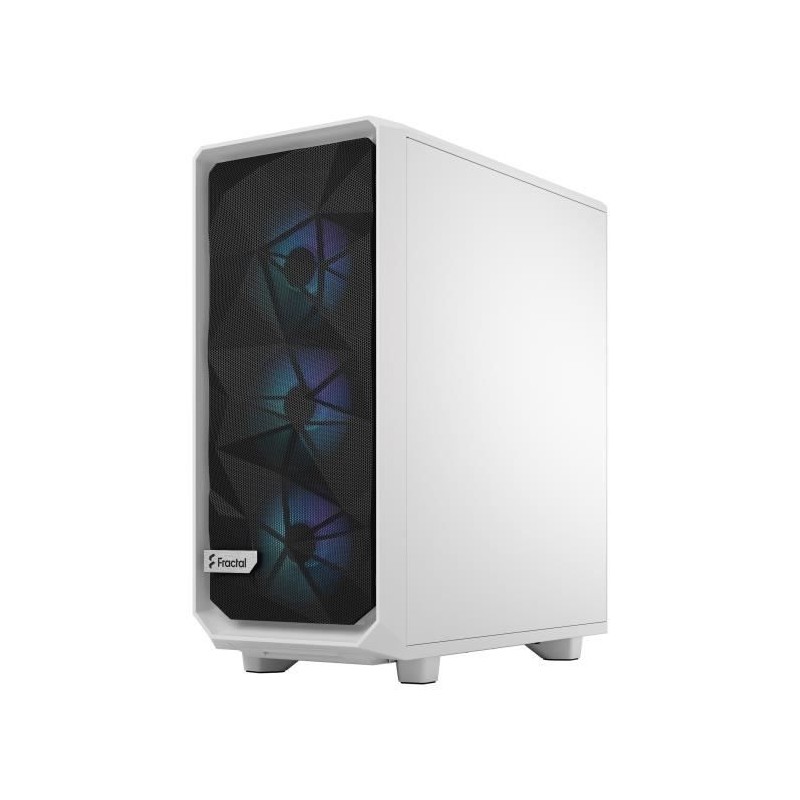 Boîtier PC FRACTAL DESIGN Meshify 2 Compact RGB White TG Clear Tint A
