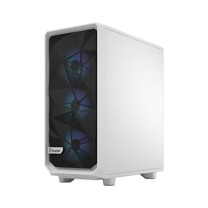 Boîtier PC FRACTAL DESIGN Meshify 2 Compact RGB White TG Clear Tint ATX