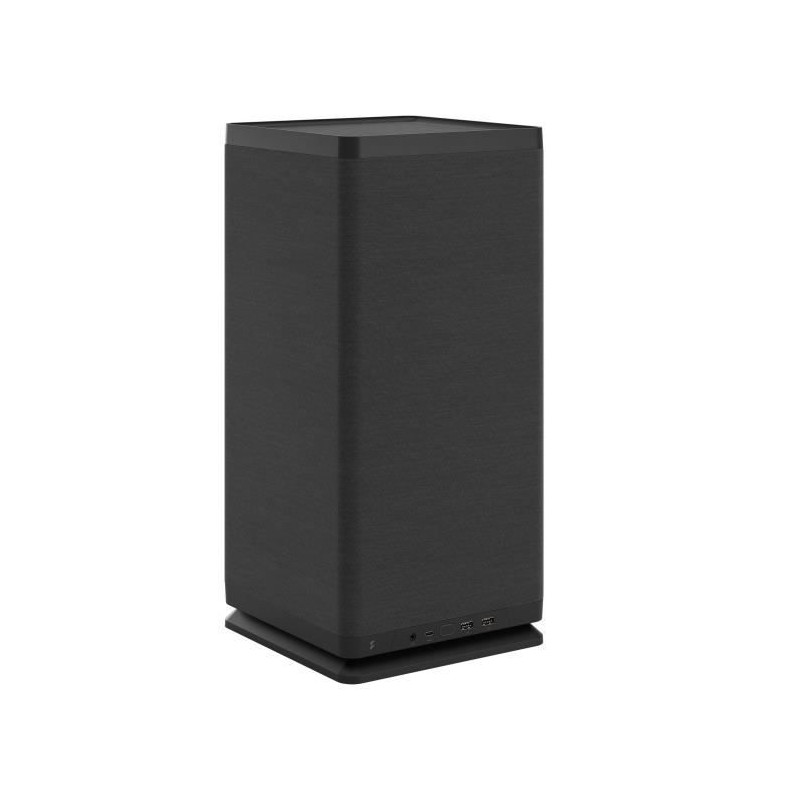 Boîtier PC - FRACTAL DESIGN - Mood Black - m-ITX - 1 ventilateur 180m Boîtier PC - FRACTAL DESIGN - Mood Black - m-ITX - 1 ventilateur 180m
