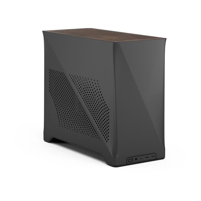 Boîtier PC - FRACTAL DESIGN - Era 2 Charcoal - m-ITX, 2 ventilateurs