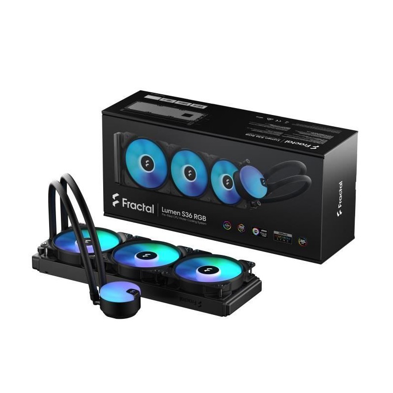 FRACTAL DESIGN - Lumen S36 v2 RGB (AM5/LGA 1700 compatible) - Ventilat FRACTAL DESIGN - Lumen S36 v2 RGB (AM5/LGA 1700 compatible) - Ventilat