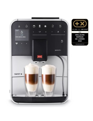 Machine a Café a Grain MELITTA Barista T Smart - Argent (sans réservoir lait)
