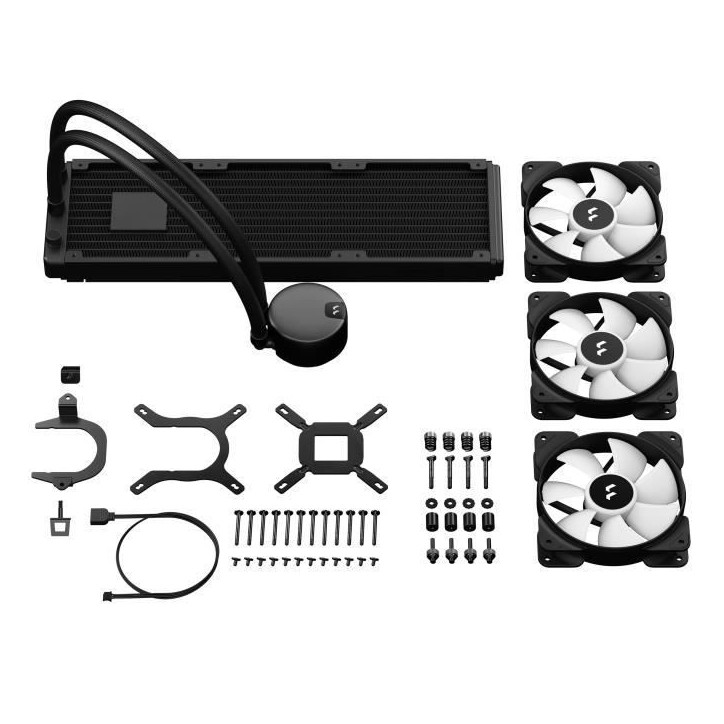 FRACTAL DESIGN - Lumen S36 v2 RGB (AM5/LGA 1700 compatible) - Ventilateur - 67 mm