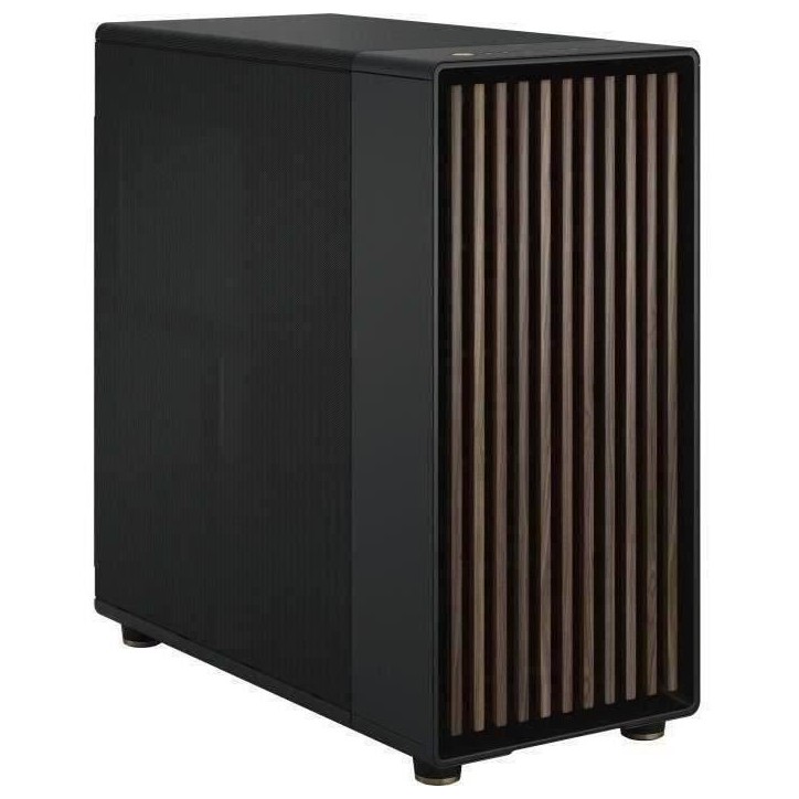 Boîtier PC - FRACTAL DESIGN - North XL Charcoal Black - FD-C-NOR1X-01 - E-ATX - Design élégant en bois et en alliage