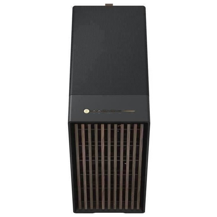 Boîtier PC - FRACTAL DESIGN - North XL Charcoal Black - FD-C-NOR1X-01 - E-ATX - Design élégant en bois et en alliage