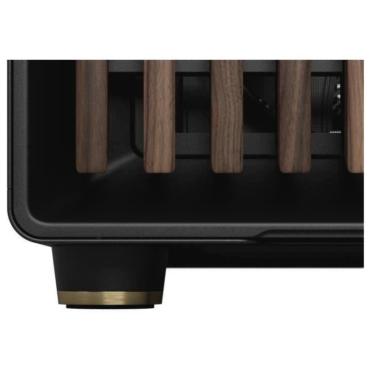 Boîtier PC - FRACTAL DESIGN - North XL Charcoal Black TG Dark - FD-C-NOR1X-02 - E-ATX - Design élégant en bois et en alliage