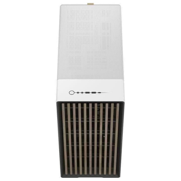 Boîtier PC - FRACTAL DESIGN - North XL Chalk White - FD-C-NOR1X-03 - E-ATX - Design élégant en bois et en alliage
