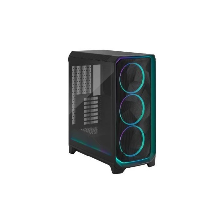 Boîtier PC - FRACTAL DESIGN - Meshify 3 Ambience Pro RGB - E-ATX (277 mm) - 3 ventilateurs - USB Type C de 20 Gbps - Noir