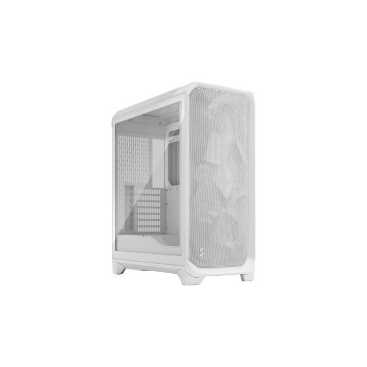 Boîtier PC - FRACTAL DESIGN - Meshify 3 TG - E-ATX (277 mm) - 3 ventilateurs - USB Type C de 20 Gbps - Blanc Boîtier PC - FRACTAL DESIGN - Meshify 3 TG - E-ATX (277 mm) - 3 ventilateurs - USB Type C de 20 Gbps - Blanc