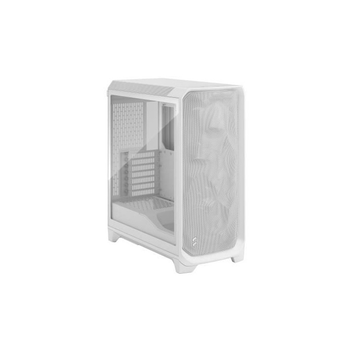 Boîtier PC - FRACTAL DESIGN - Meshify 3 TG - E-ATX (277 mm) - 3 ventilateurs - USB Type C de 20 Gbps - Blanc Boîtier PC - FRACTAL DESIGN - Meshify 3 TG - E-ATX (277 mm) - 3 ventilateurs - USB Type C de 20 Gbps - Blanc