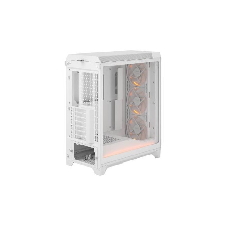 Boîtier PC - FRACTAL DESIGN - Meshify 3 Ambience Pro RGB - E-ATX (277 mm) - 3 ventilateurs - USB Type C de 20 Gbps - Blanc