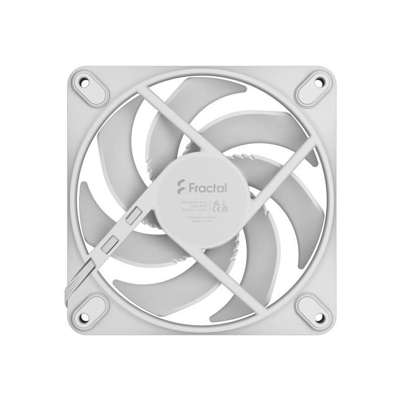 Ventilateur PC - FRACTAL DESIGN - Momentum 12 - FDB - Contrôle PWM - Ventilateur PC - FRACTAL DESIGN - Momentum 12 - FDB - Contrôle PWM -