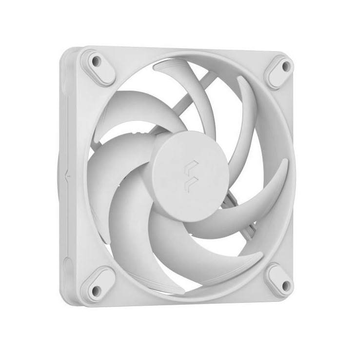 Ventilateur PC - FRACTAL DESIGN - Momentum 12 - FDB - Contrôle PWM - Pales balayées qui réduit le bruit - Blanc