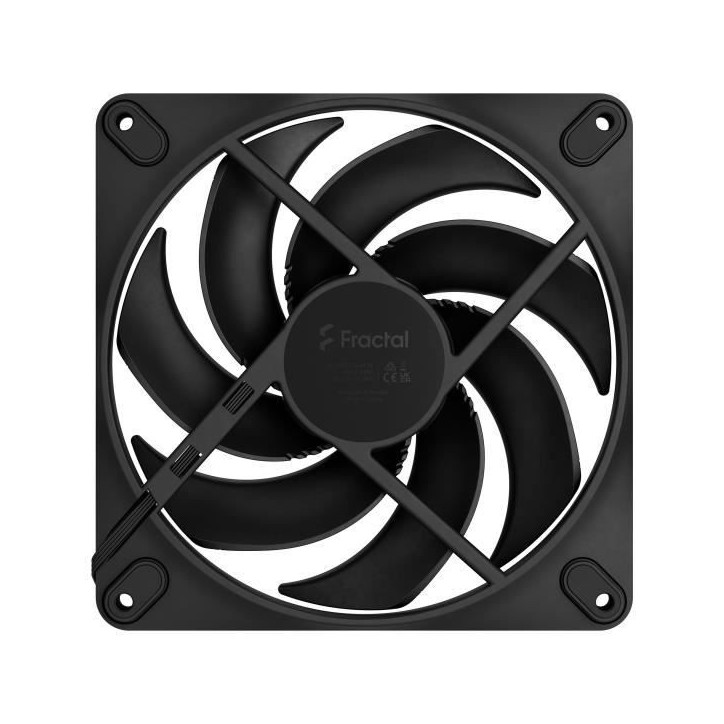 Ventilateur PC - FRACTAL DESIGN - Momentum 14 - FDB - Contrôle PWM - Pales balayées qui réduit le bruit - Noir