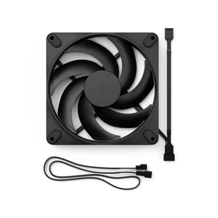 Ventilateur PC - FRACTAL DESIGN - Momentum 14 - FDB - Contrôle PWM - Pales balayées qui réduit le bruit - Noir