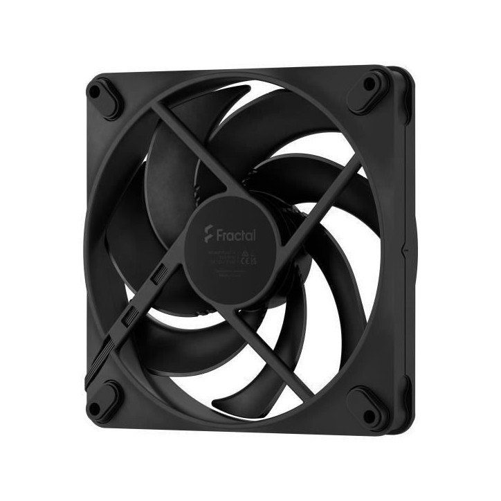 Ventilateur PC - FRACTAL DESIGN - Momentum 14 - FDB - Contrôle PWM - Pales balayées qui réduit le bruit - Noir