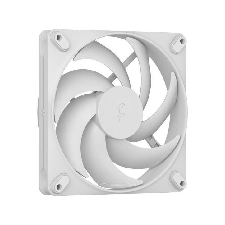 Ventilateur PC - FRACTAL DESIGN - Momentum 14 - FDB - Contrôle PWM - Pales balayées qui réduit le bruit - Blanc