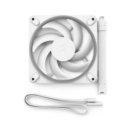Ventilateur PC - FRACTAL DESIGN - Momentum 12 RGB - FDB - Anneau lumineux ARGB Gen 2 - Contrôle PWM - Blanc