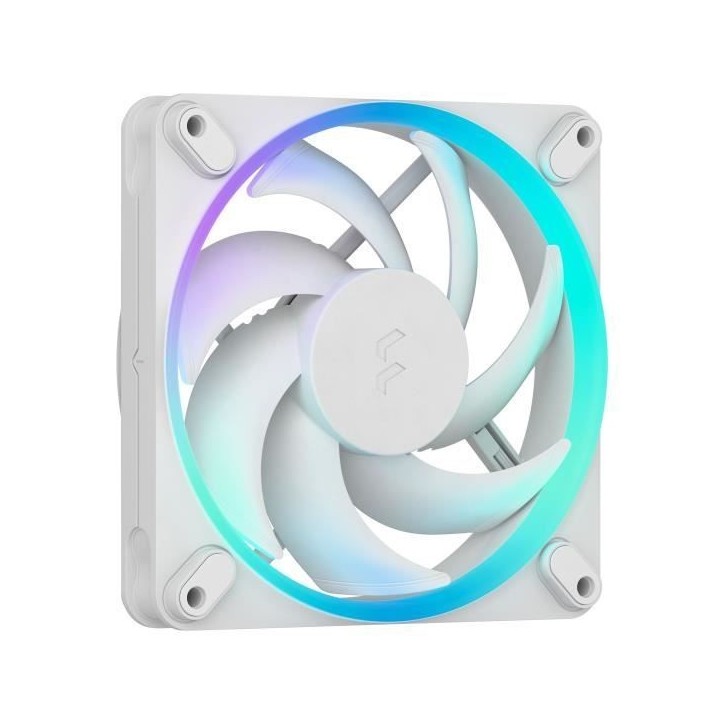 Ventilateur PC - FRACTAL DESIGN - Momentum 12 RGB - FDB - Anneau lumineux ARGB Gen 2 - Contrôle PWM - Blanc Ventilateur PC - FRACTAL DESIGN - Momentum 12 RGB - FDB - Anneau lumineux ARGB Gen 2 - Contrôle PWM - Blanc