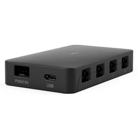 Boitier PC - FRACTAL DESIGN - Adjust Pro Hub - Micro-USB - Jusqu'a 16 appareils ARGB Gen 2 - PC avec en-tete USB 2.0 interne - N