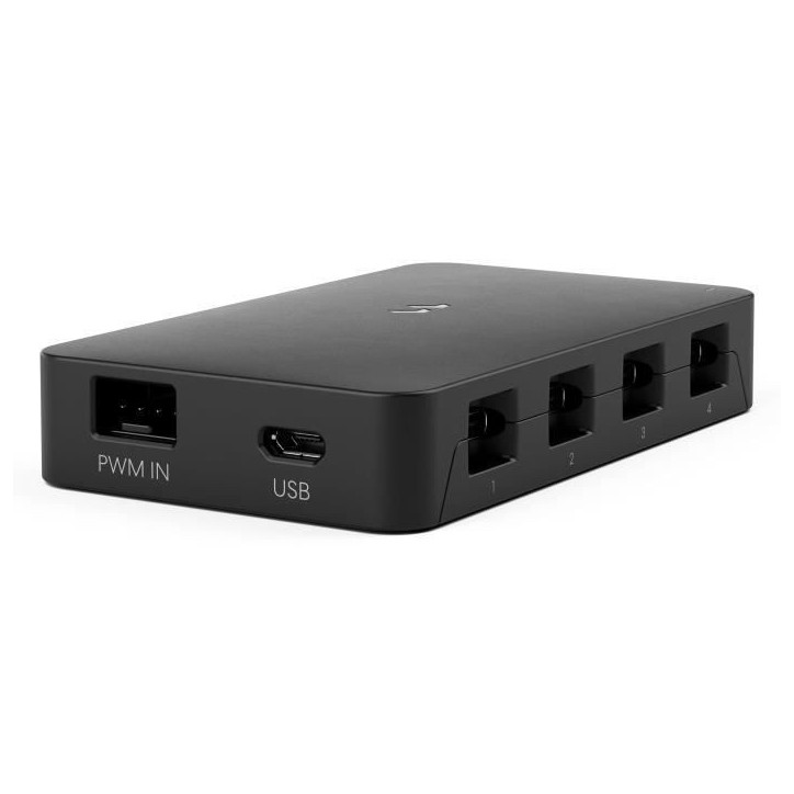 Boitier PC - FRACTAL DESIGN - Adjust Pro Hub - Micro-USB - Jusqu'a 16 appareils ARGB Gen 2 - PC avec en-tete USB 2.0 interne - N