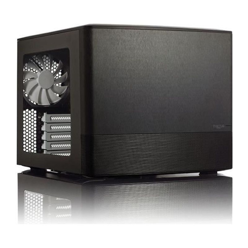 FRACTAL DESIGN BOITIER PC Node 804 - Noir - Format Micro ATX (FD-CA-NO FRACTAL DESIGN BOITIER PC Node 804 - Noir - Format Micro ATX (FD-CA-NO