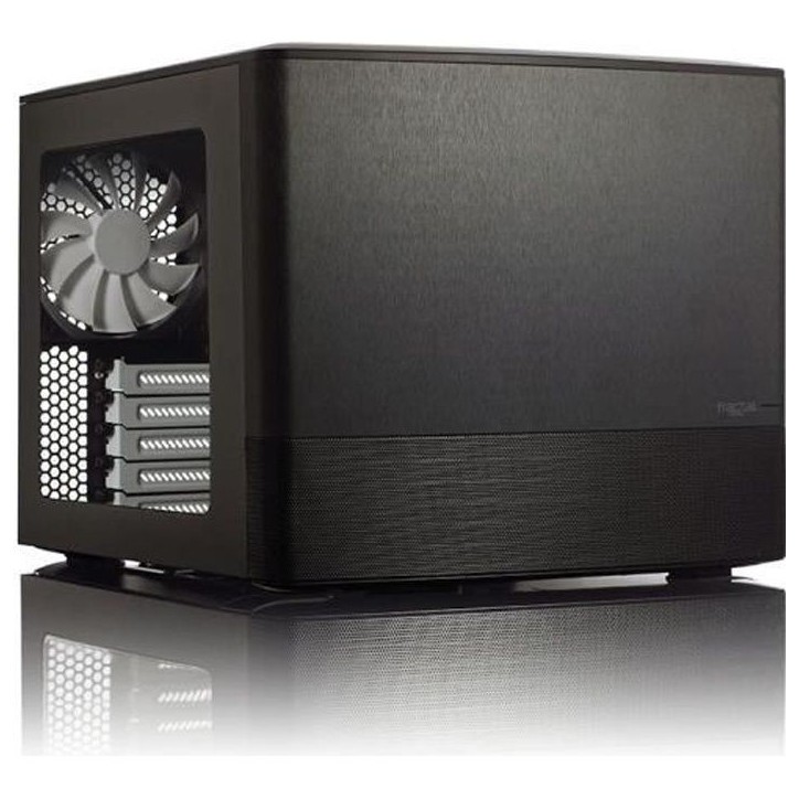 FRACTAL DESIGN BOITIER PC Node 804 - Noir - Format Micro ATX (FD-CA-NODE-804-BL-W) FRACTAL DESIGN BOITIER PC Node 804 - Noir - Format Micro ATX (FD-CA-NODE-804-BL-W)
