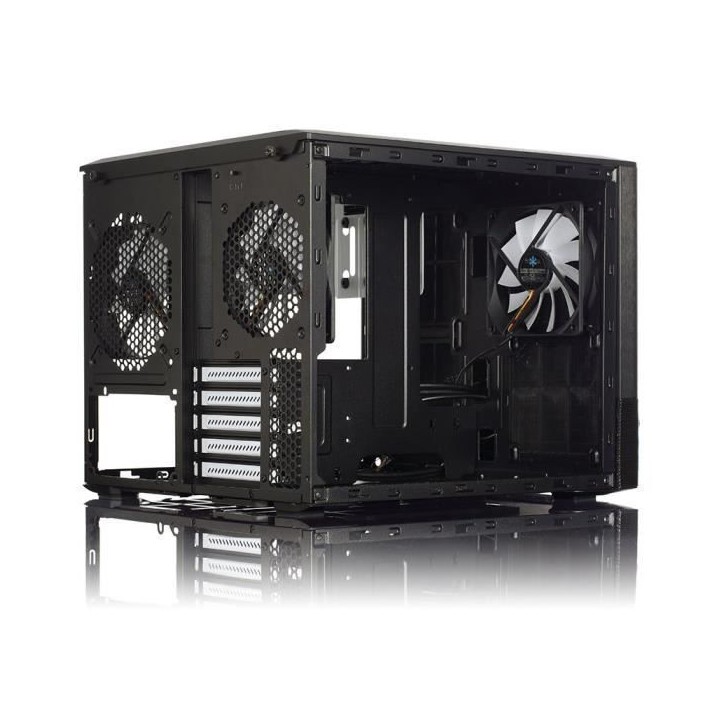 FRACTAL DESIGN BOITIER PC Node 804 - Noir - Format Micro ATX (FD-CA-NODE-804-BL-W) FRACTAL DESIGN BOITIER PC Node 804 - Noir - Format Micro ATX (FD-CA-NODE-804-BL-W)
