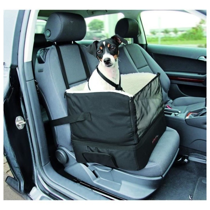 Siege auto pour chiens - TRIXIE - Friends On Tour - Noir - Petit - Siege de voiture - Intérieur Siege auto pour chiens - TRIXIE - Friends On Tour - Noir - Petit - Siege de voiture - Intérieur