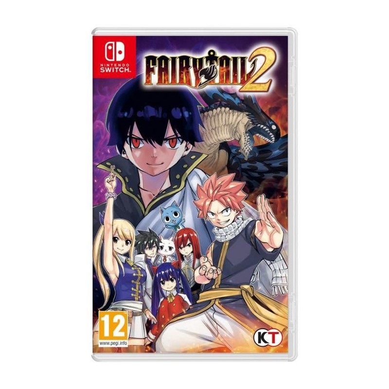 Fairy tail 2 - Jeu switch Fairy tail 2 - Jeu switch