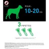 Frontline Combo chien - Anti-puces anti-tiques pour chien M - 10-20kg