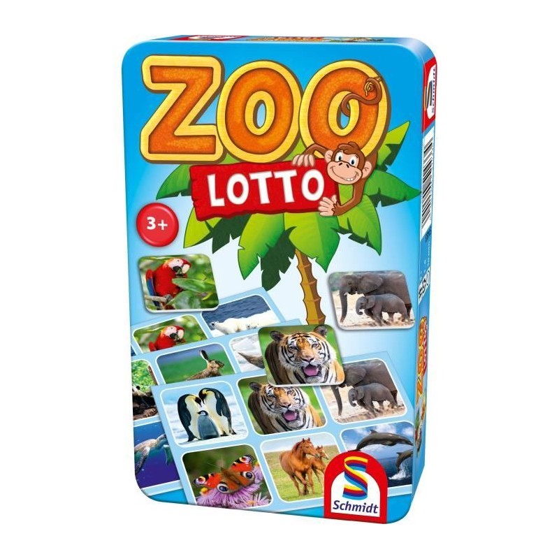 Zoo Lotto - Jeux de Société - SCHMIDT SPIELE - Amusez-vous en famill Zoo Lotto - Jeux de Société - SCHMIDT SPIELE - Amusez-vous en famill
