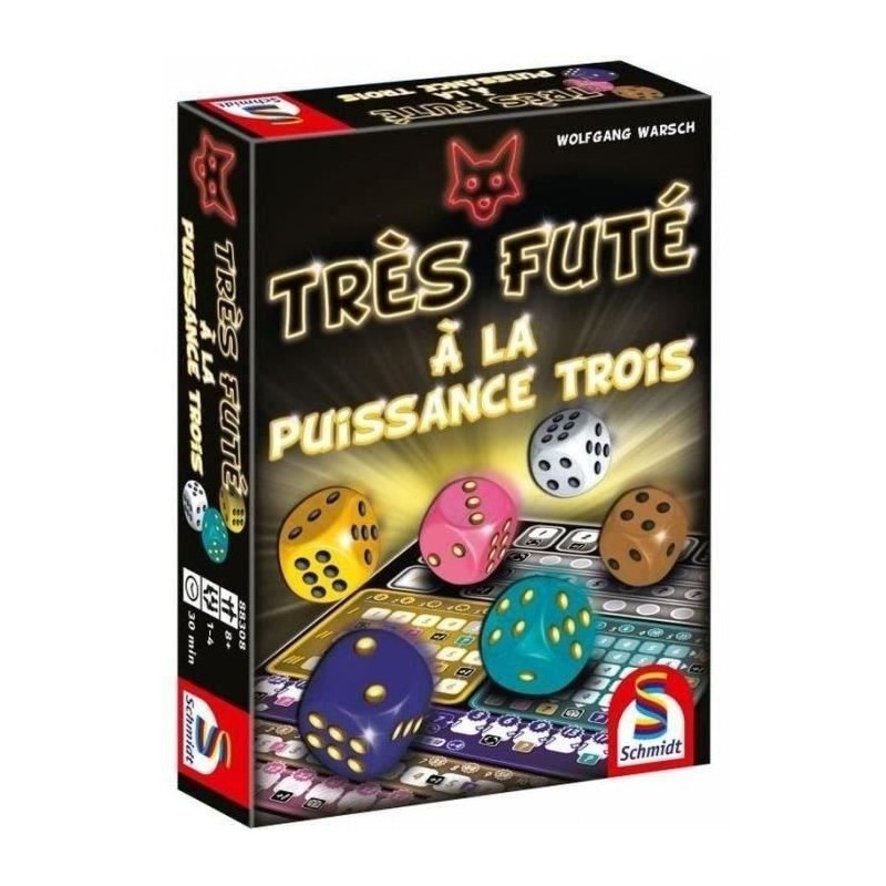 Jeu de dés Tres futé a la puissance 3 - SCHMIDT SPIELE - Adulte - Ro Jeu de dés Tres futé a la puissance 3 - SCHMIDT SPIELE - Adulte - Ro