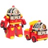 ROBOCAR POLI - VEHICULE TRANSFORMABLE ROY pompier - Bras articulés -