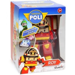 ROBOCAR POLI - VEHICULE TRANSFORMABLE ROY pompier - Bras articulés -