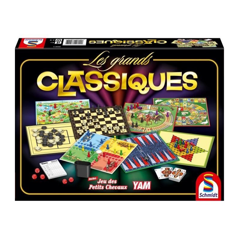Les grands classiques Jeux de Société - SCHMIDT SPIELE - Retrouvez l Les grands classiques Jeux de Société - SCHMIDT SPIELE - Retrouvez l