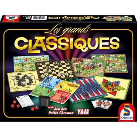 Les grands classiques Jeux de Société - SCHMIDT SPIELE - Retrouvez l