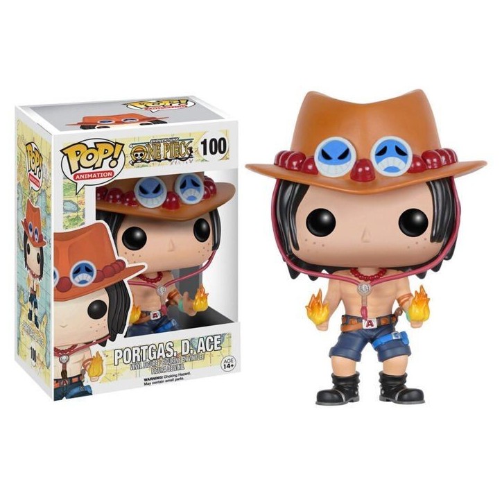 Figurine - FUNKO POP - Animation One Piece - Portgas D. Ace - 100 Figurine - FUNKO POP - Animation One Piece - Portgas D. Ace - 100