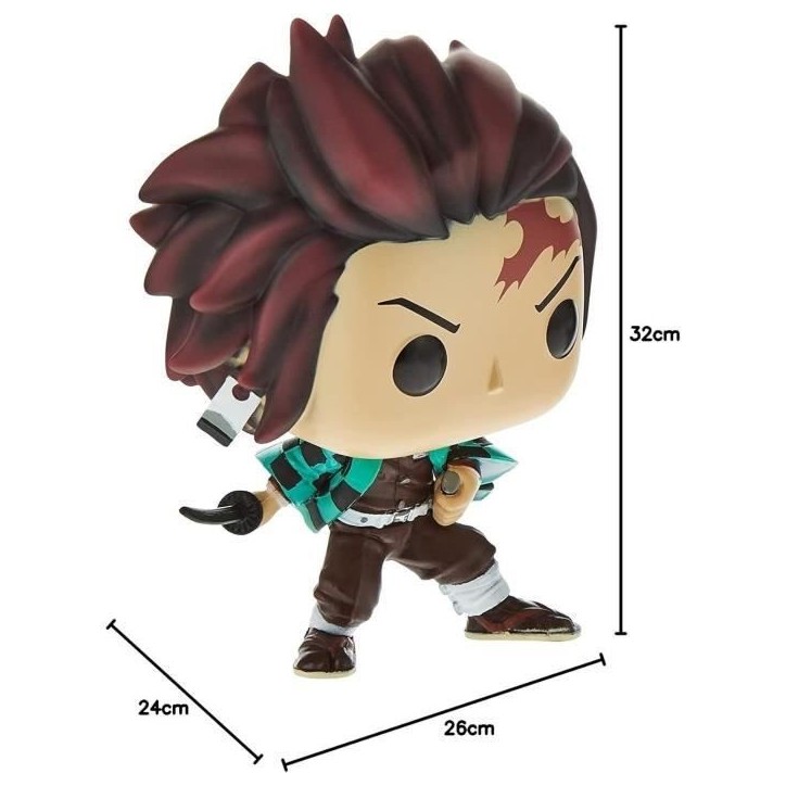 Figurine - FUNKO POP - Animation Demon Slayer - Tanjiro Kamado - 867 Figurine - FUNKO POP - Animation Demon Slayer - Tanjiro Kamado - 867