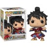 Figurine - FUNKO POP - Animation One Piece - Luffy en Kimono - 921