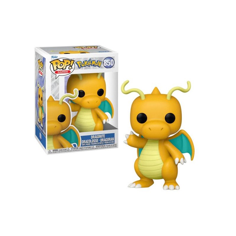 Figurine POKEMON POP Games Dragonite, Dragoran, Dracolosse Figurine POKEMON POP Games Dragonite, Dragoran, Dracolosse