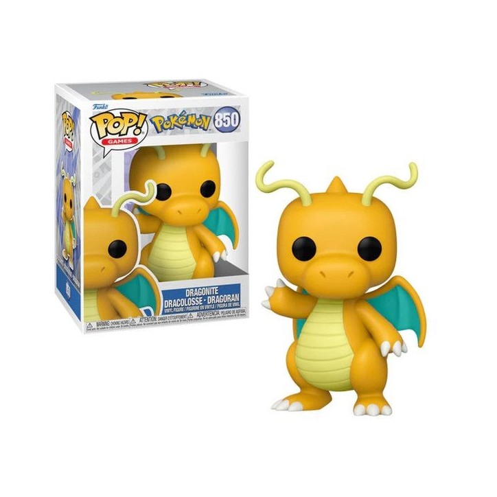 Figurine POKEMON POP Games Dragonite, Dragoran, Dracolosse Figurine POKEMON POP Games Dragonite, Dragoran, Dracolosse