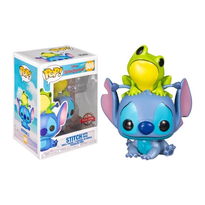 Figurine - FUNKO - Lilo with Frog 986 - Disney - 9cm - Mixte - a parti Figurine - FUNKO - Lilo with Frog 986 - Disney - 9cm - Mixte - a parti
