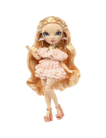 Rainbow High S23 Fashion Doll - Poupée 27 cm Victoria Whitman (Jaune fraise) - 1 tenue, 1 paire de chaussures et des accessoire