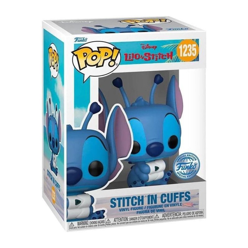 Figurine POP - FUNKO - Lilo & Stitch - Stitch avec menottes - 9 cm - P Figurine POP - FUNKO - Lilo & Stitch - Stitch avec menottes - 9 cm - P