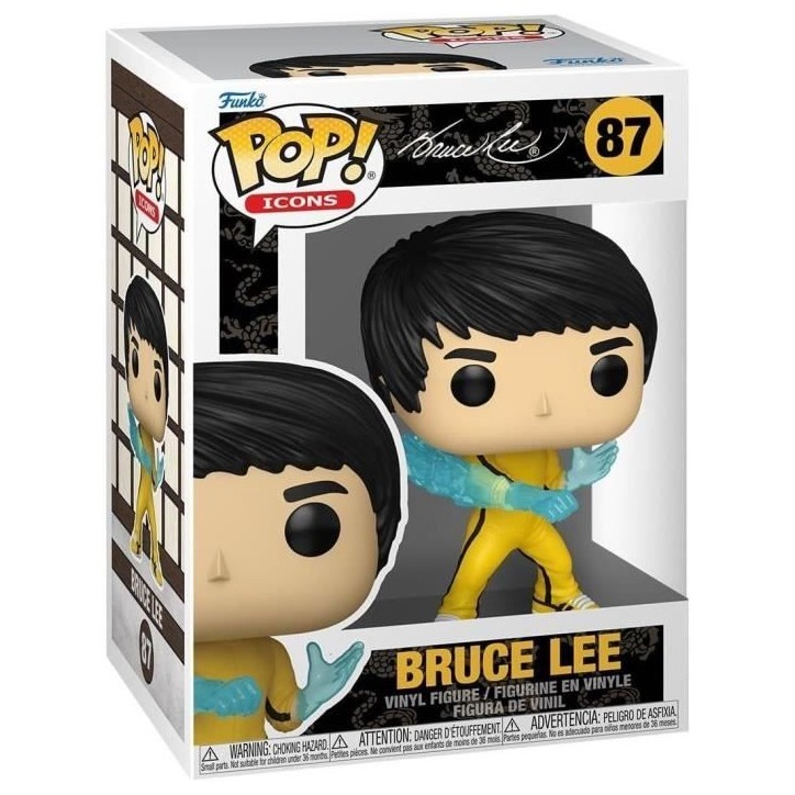 Figurine Funko Pop! - Icons - Bruce Lee - 87 Figurine Funko Pop! - Icons - Bruce Lee - 87