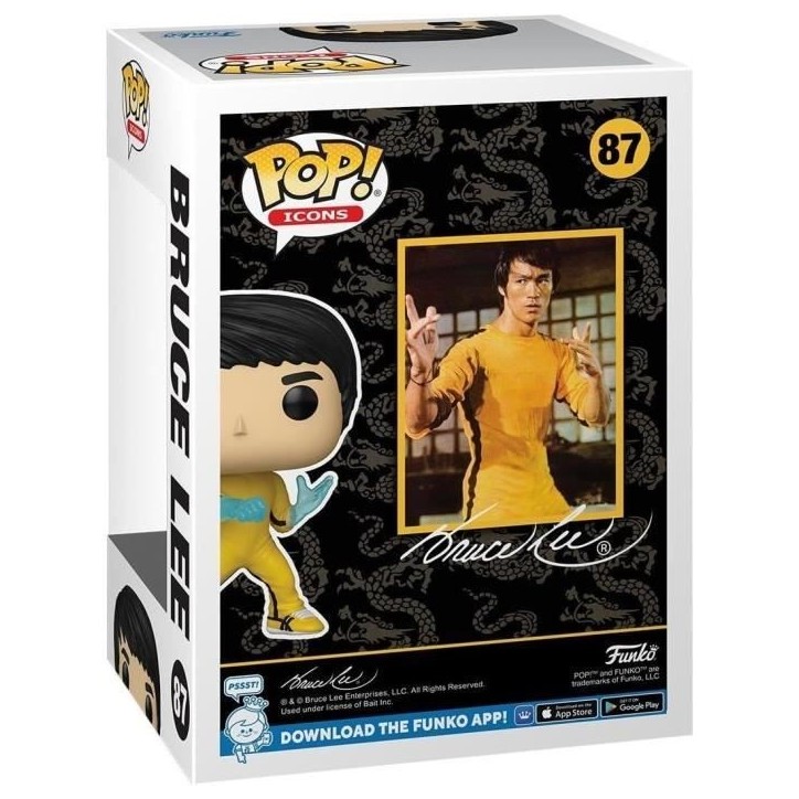 Figurine Funko Pop! - Icons - Bruce Lee - 87 Figurine Funko Pop! - Icons - Bruce Lee - 87