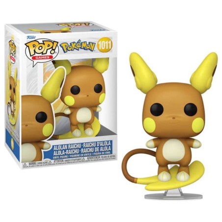 Figurine Funko Pop! - FUNKO - Raichu (Alolan) - 9 cm - Multicolore - a
